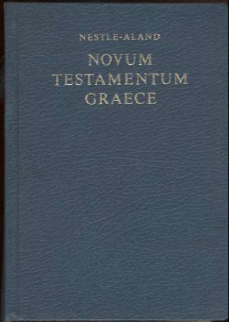 Novum Testamentum Graece (Nestle-Aland)